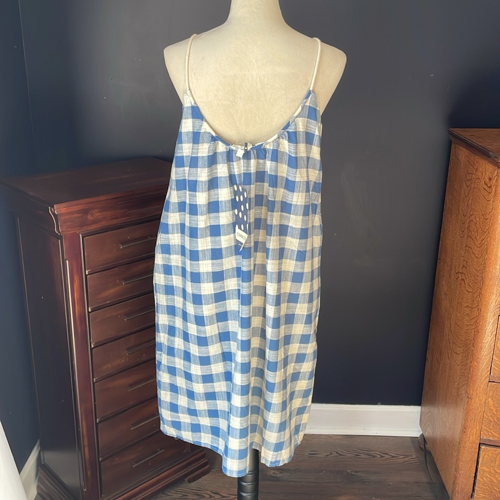 NWT Comme Toi Check Shift Style Dress Size Small - Picture 6 of 10